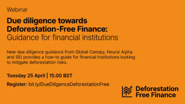 Due diligence guidance webinar invite card
